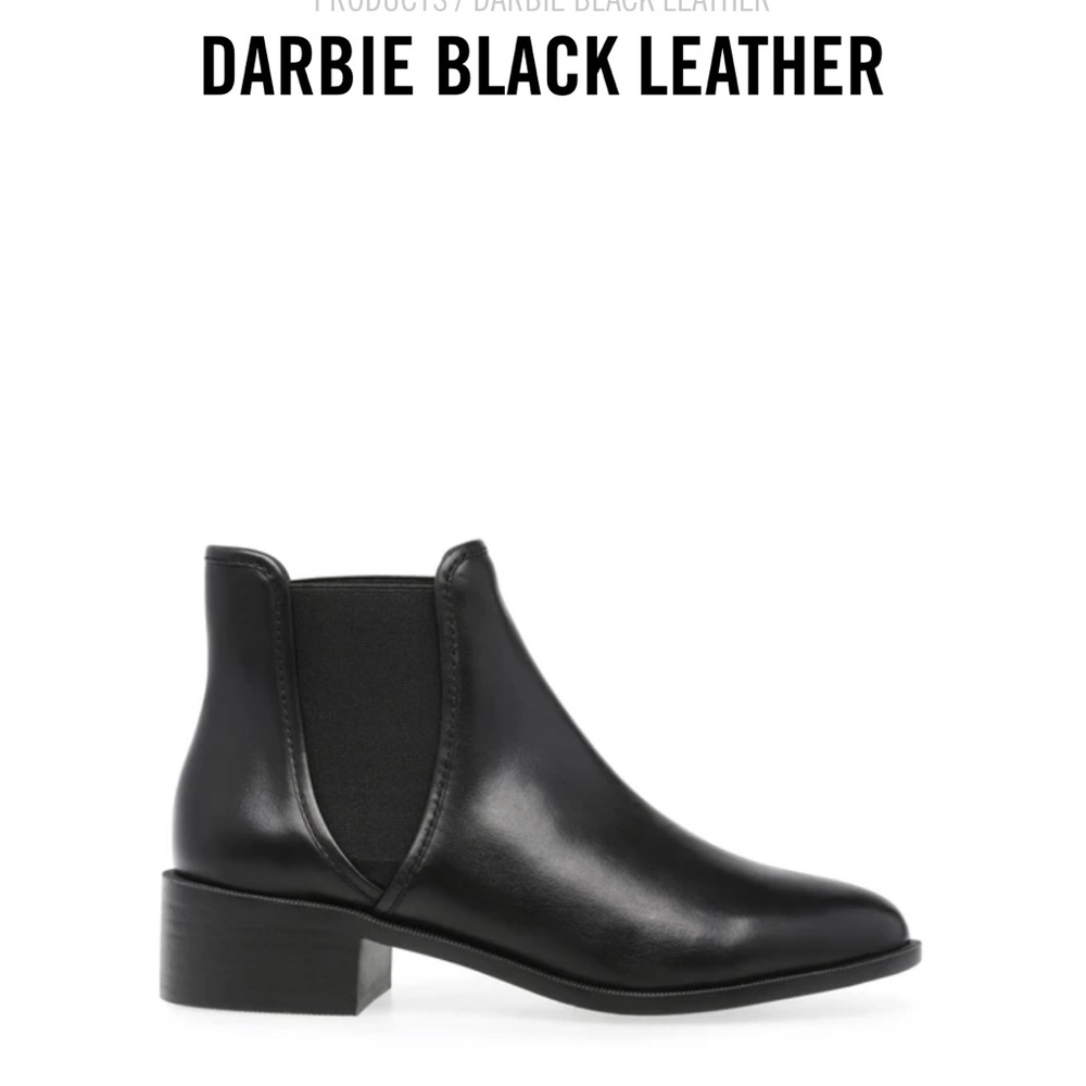 NWT- Steve Madden Black Darbie bootie. Size 6.5